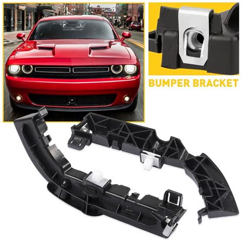 donde se pone bracket metalico frontal dodge challemger|Dodge Challenger Bumper Brackets + Hardware .